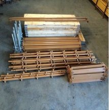 New 8ft x 16ft Kwikstage Run c/w New Timber Battens