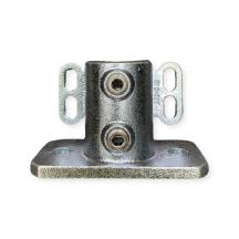 242 Base Flange Tube Clamp with Toe Board Fixing 48.3mm OD - Size 4