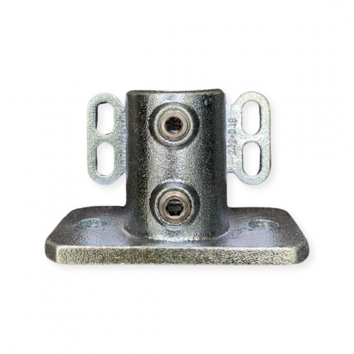 242 Base Flange Tube Clamp with Toe Board Fixing 48.3mm OD - Size 4