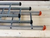 New 3.0m Single Section Zintec Steel Ladder
