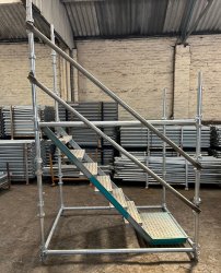Used 1.5m Cuplok Staircase - Steel