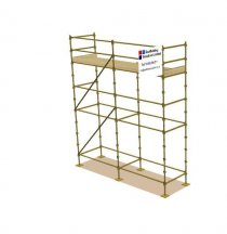 Used 16ft x 16ft Kwikstage Run c/w New Galvanised Steelstage