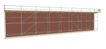 New 20.0m x 4.5m Cuplok Run c/w New Scaffold boards