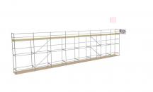 New 20 x 4.5m Omega Cuplok c/w New Galv Steelstage