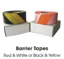 Red / White Barrier Tape - 75mm x 500m