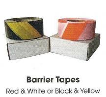 Black / Yellow Barrier Tape - 75mm x 500m
