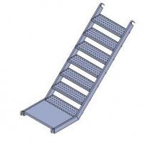 Used 1.5m Cuplok Staircase - Steel