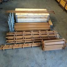 New 56ft x 16ft Kwikstage Run c/w New Timber Battens