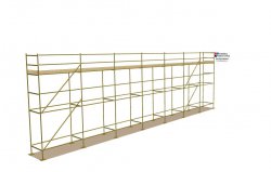 New 56ft x 16ft Kwikstage Run c/w New Timber Battens