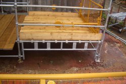 Used 2.5m Cuplok Loading Bay Transom