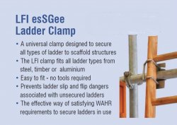New Scaffold Fittings - Timber Ladder Clamp