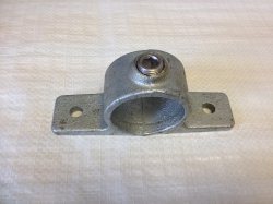 198 Fixing Bracket Double Sided Tube Clamp 33.7mm OD - Size 2