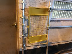 New 2.5m Bay Ladder Access Gate Kit