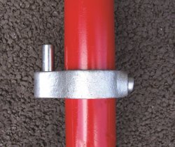 140 Gate Hinge Tube Clamp 48.3mm OD - Size 4