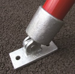 169 Swivel Locating Flange Tube Clamp 48.3mm OD - Size 4