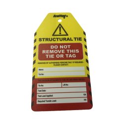 Scafftag Structural Tie Tag Pack of 20