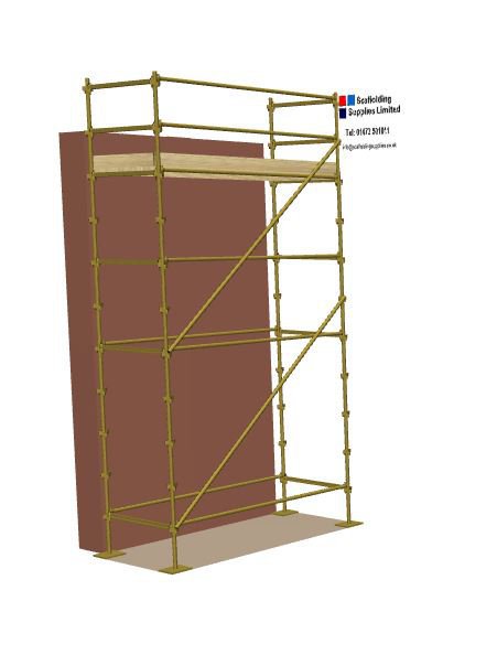 VAT included! Kwikstage Scaffolding 8ft x 16ft 