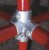 158 4 Way Cross Tube Clamp 42.4mm OD - Size 3