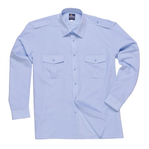 Pilot Shirt, Long Sleeves | Scaffolding Supplies Limited