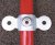 167M Double Male Inline Swivel Tube Clamp 42.4mm OD - Size 3