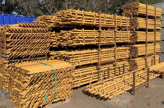 Used 48ft x 16ft Kwikstage Run c/w New Timber Battens