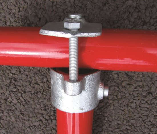 135 Clamp On Tee Tube Clamp 26.9mm OD - Size 1