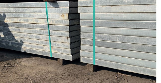 Used 6ft Galvanised Kwikstage Steel Stage
