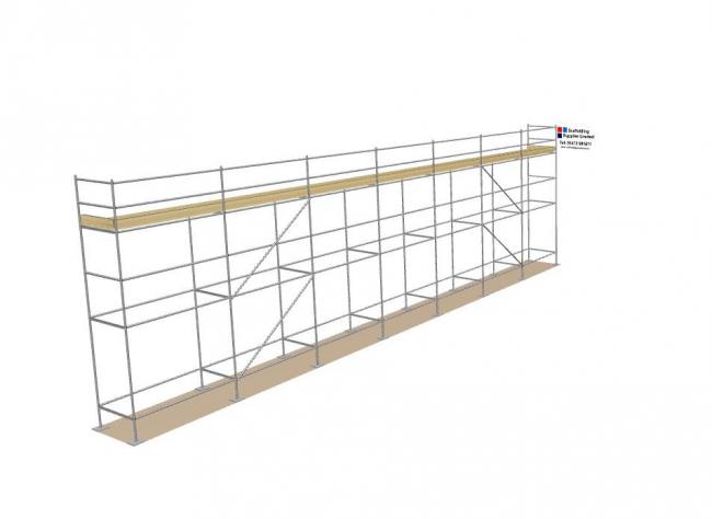 New 17.5 x 4.5m Omega Cuplok c/w New Battens