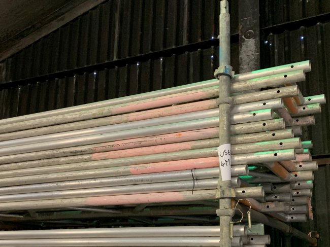 Used 4.0m Aluminium Beams - 450mm